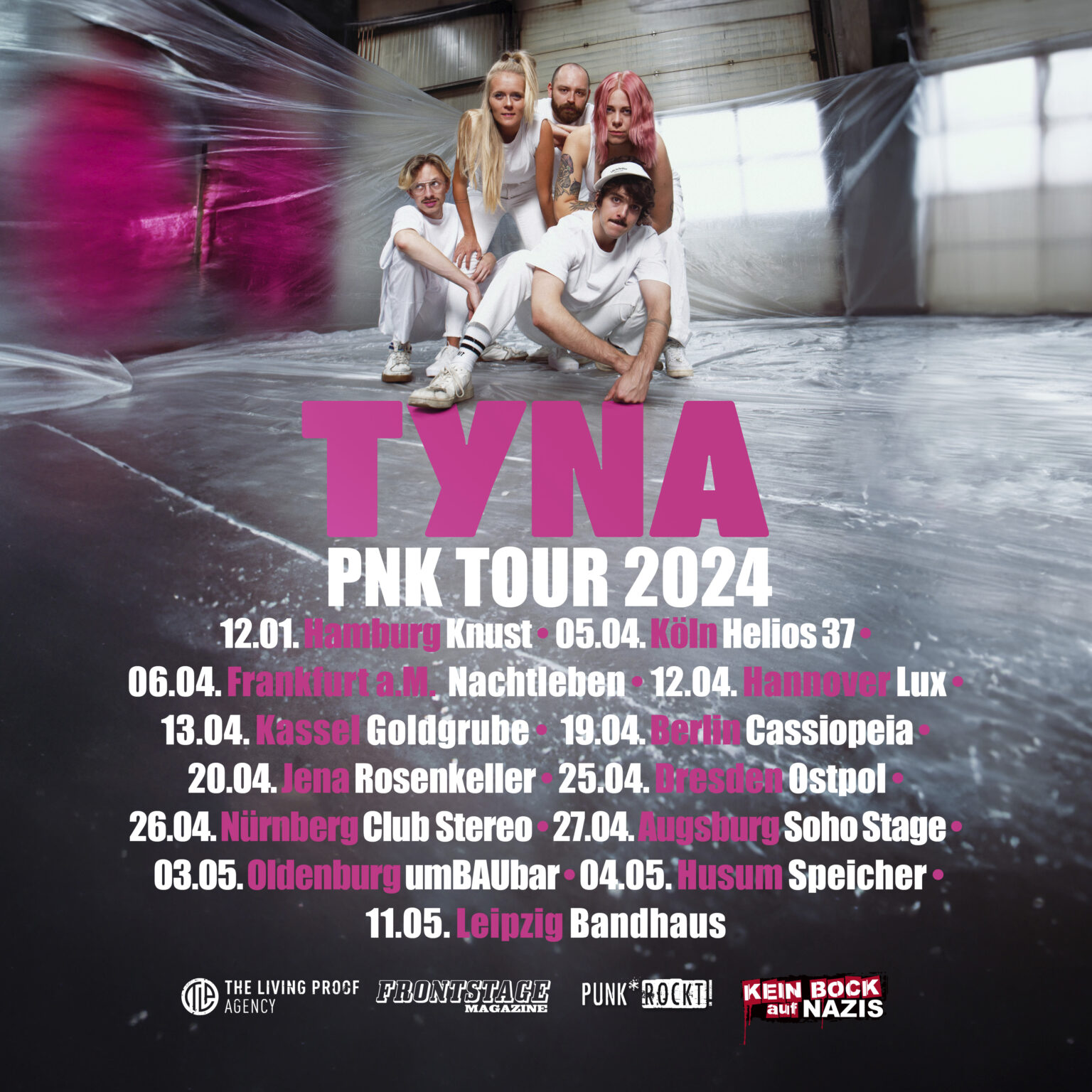 TYNA – PNK Tour 2024 | + Support | Jena, Rosenkeller – Rosenkeller